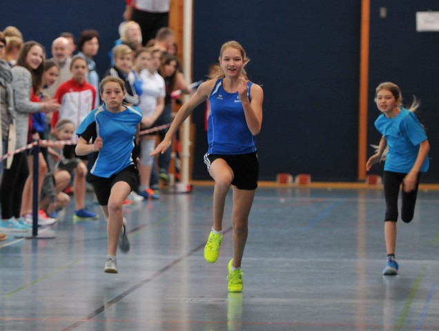 Tamara Feder und Paula Nägler beim Sprint