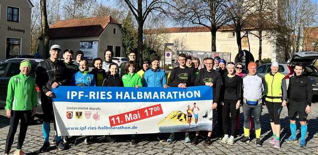„Schnupperlauf“ für den Ipf-Ries-Halbmarathon